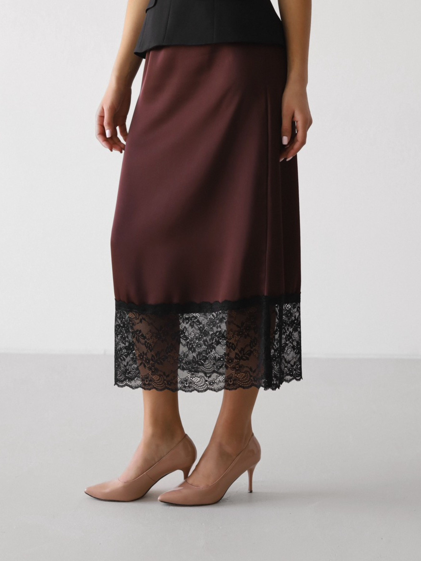 Спідниця міді Lilove модель 325 Фото