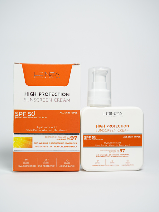 Солнцезащитный крем SPF50+ для кожи лица Loinza модель 8683723540507 Фото