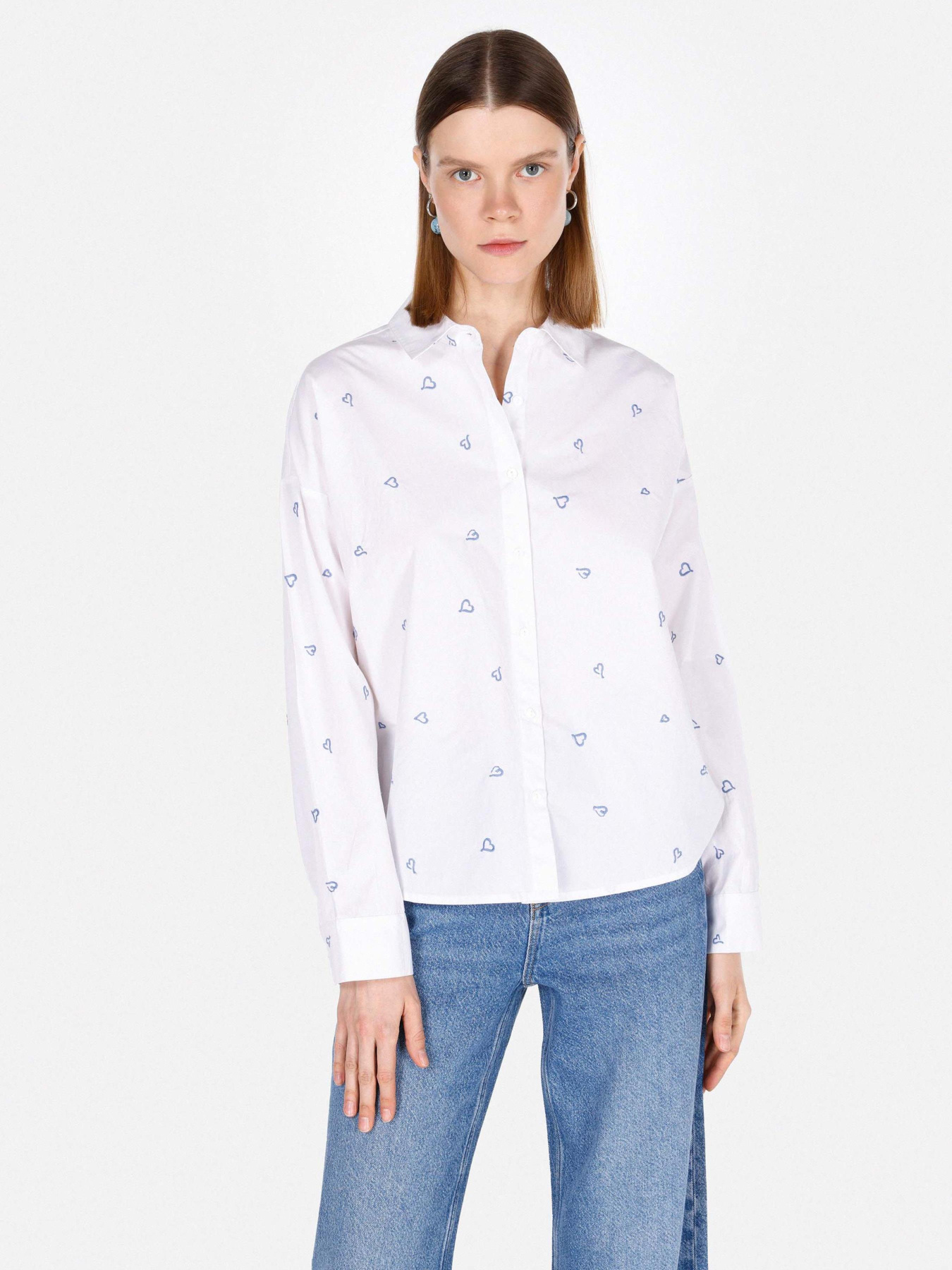 Рубашки Colin’s модель CL1073334_Q1.V1_WHT Фото