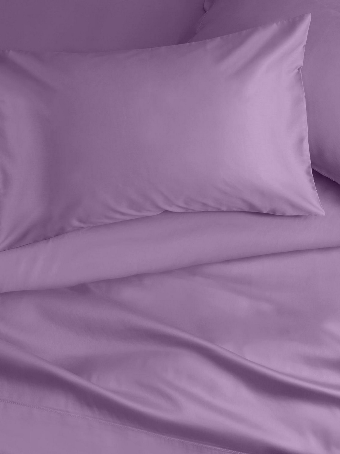 Наволочка сатин на подушку LAVENDER Cosas модель 25Satin_Lavender_40x40 Фото