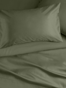 Наволочка сатин на подушку OLIVE Cosas модель 58Satin_Olive_40 Наволочка сатин на подушку OLIVE Cosas модель 58Satin_Olive_40 Фото