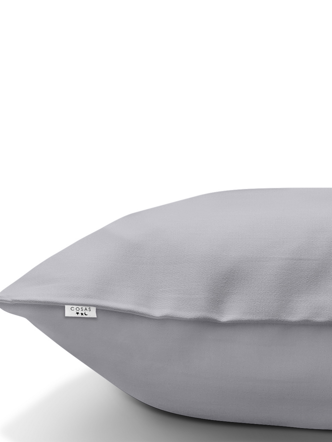Наволочка на подушку SMOKY Cosas модель Ranfors_Grey_40 Фото