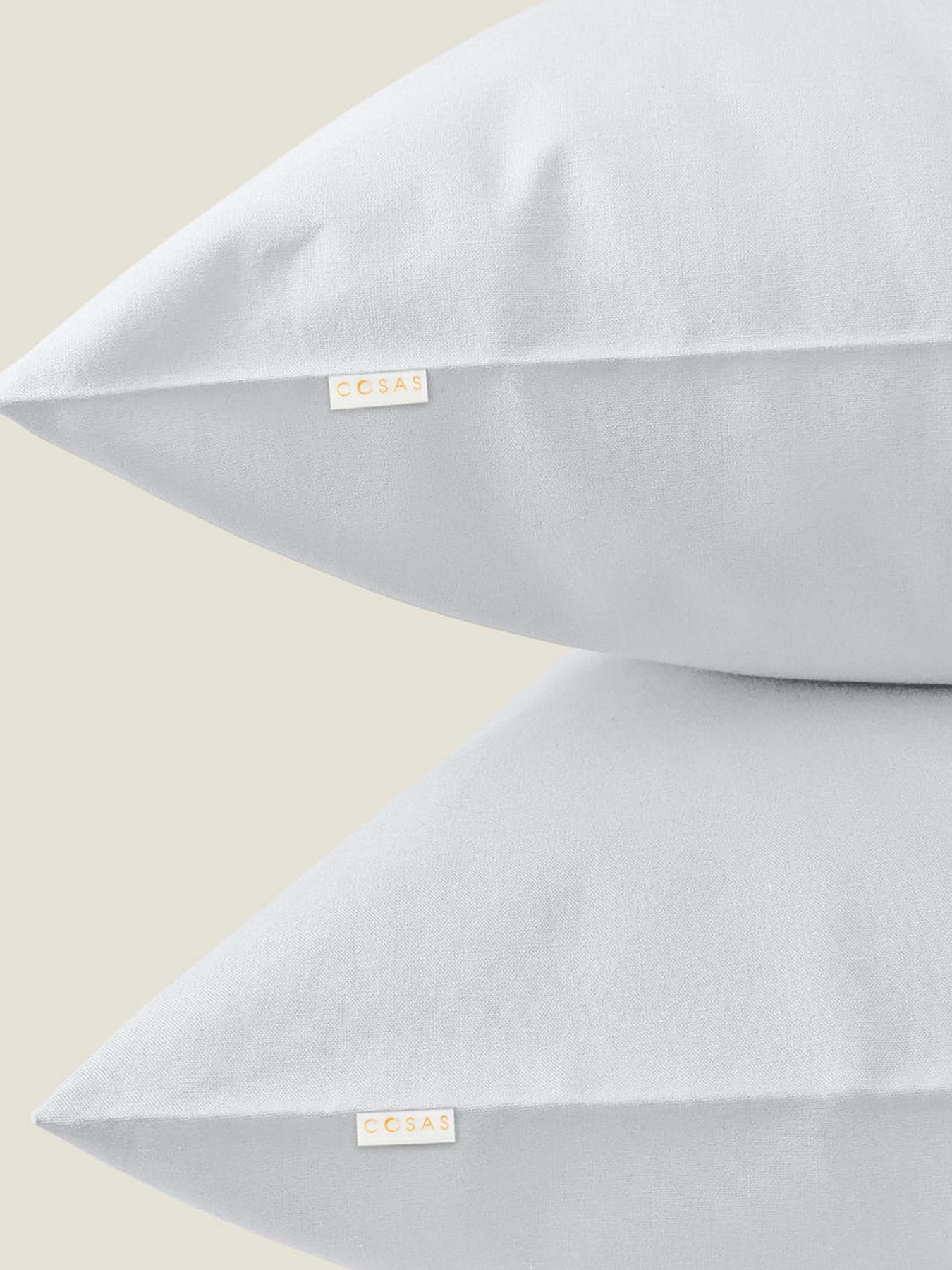 Наволочка на подушку SNOW Cosas модель Ranfors_White_40 Фото