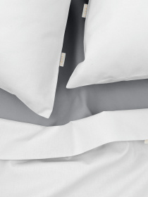 Наволочка на подушку SNOW Cosas модель Ranfors_White_40 Фото