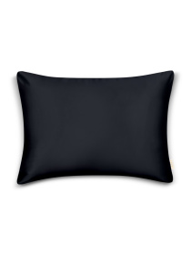 Наволочка сатин на подушку BLACK Cosas модель Satin_Black_40 Фото