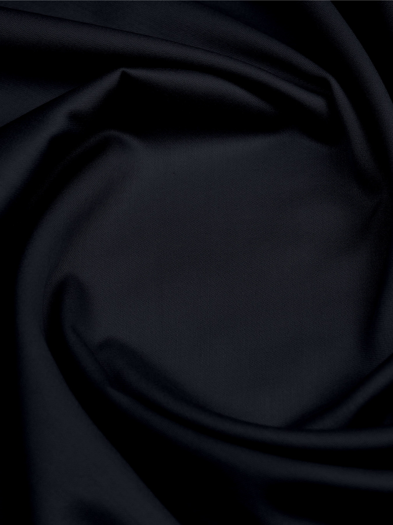 Наволочка сатин на подушку BLACK Cosas модель Satin_Black_40 Фото