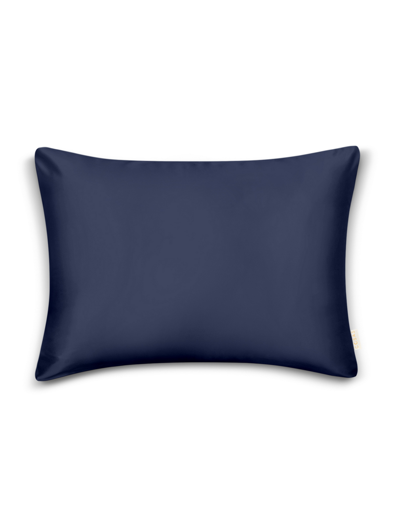 Наволочка сатин на подушку DARK BLUE Cosas модель Satin_Blue_40 Фото