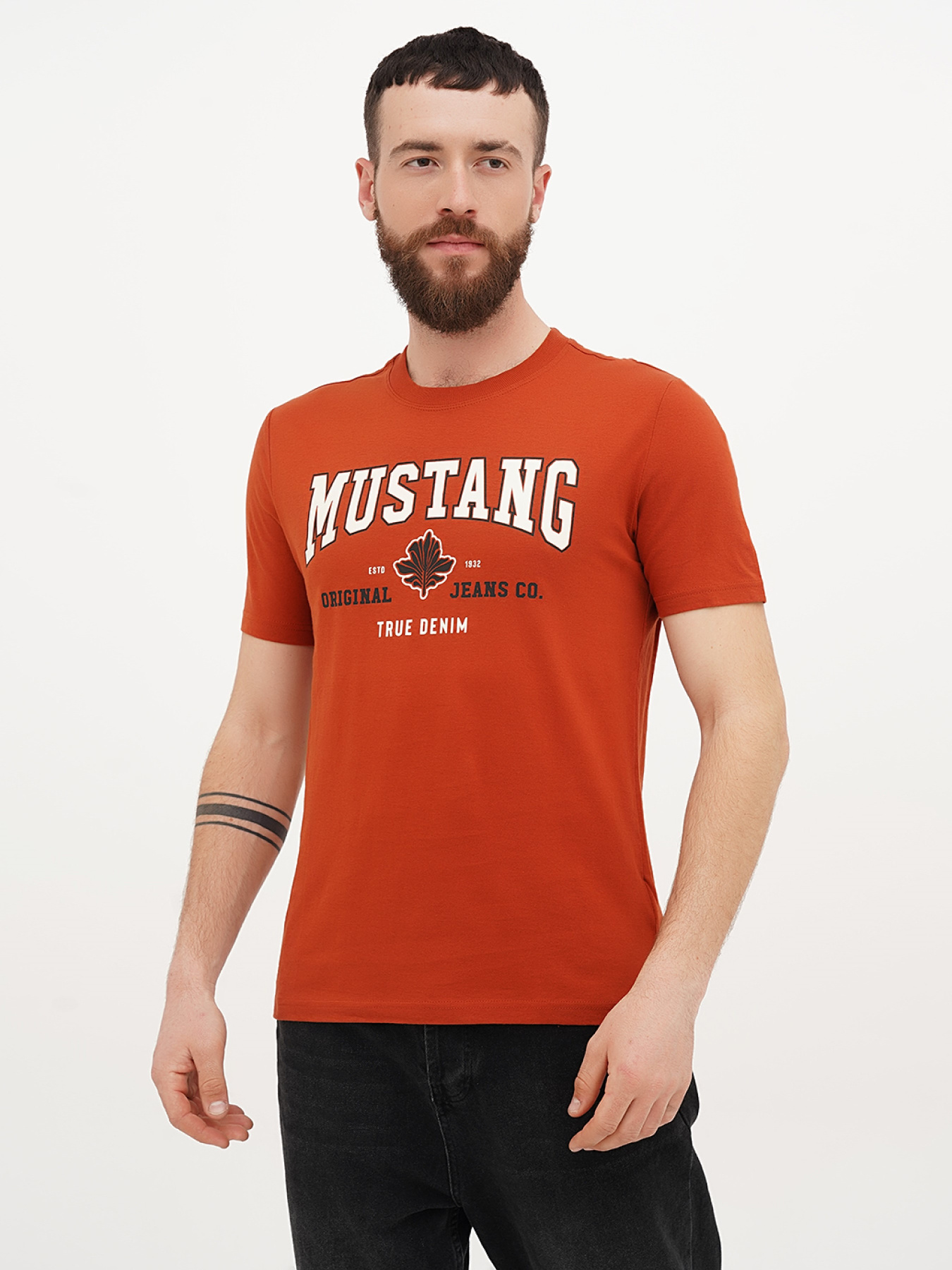 Футболка Mustang Jeans Alex C Print модель 1014462 Футболка Mustang Jeans Alex C Print модель 1014462 Фото