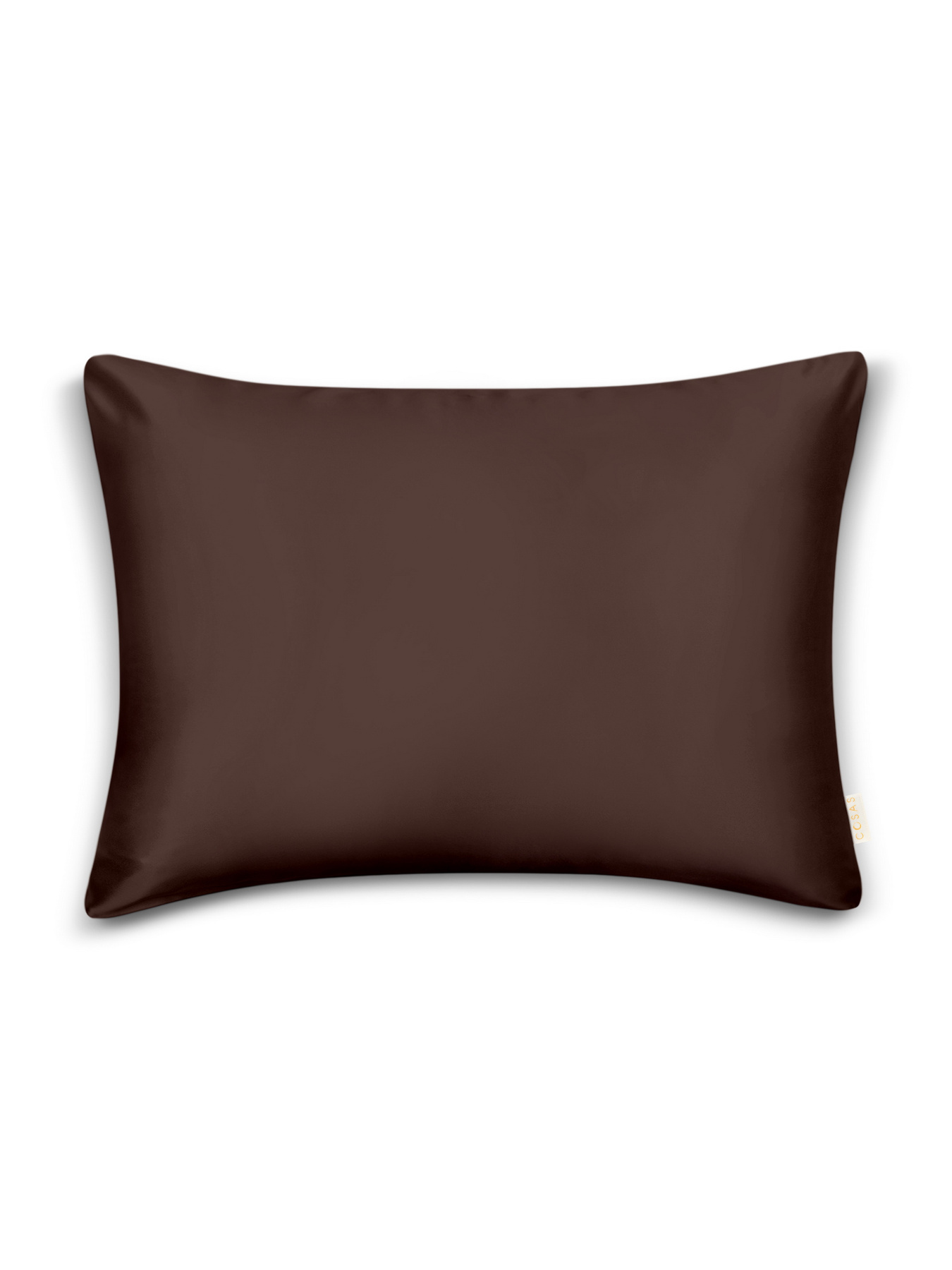 Наволочка сатин на подушку CHOCOLATE Cosas модель Satin_Brown_40 Фото