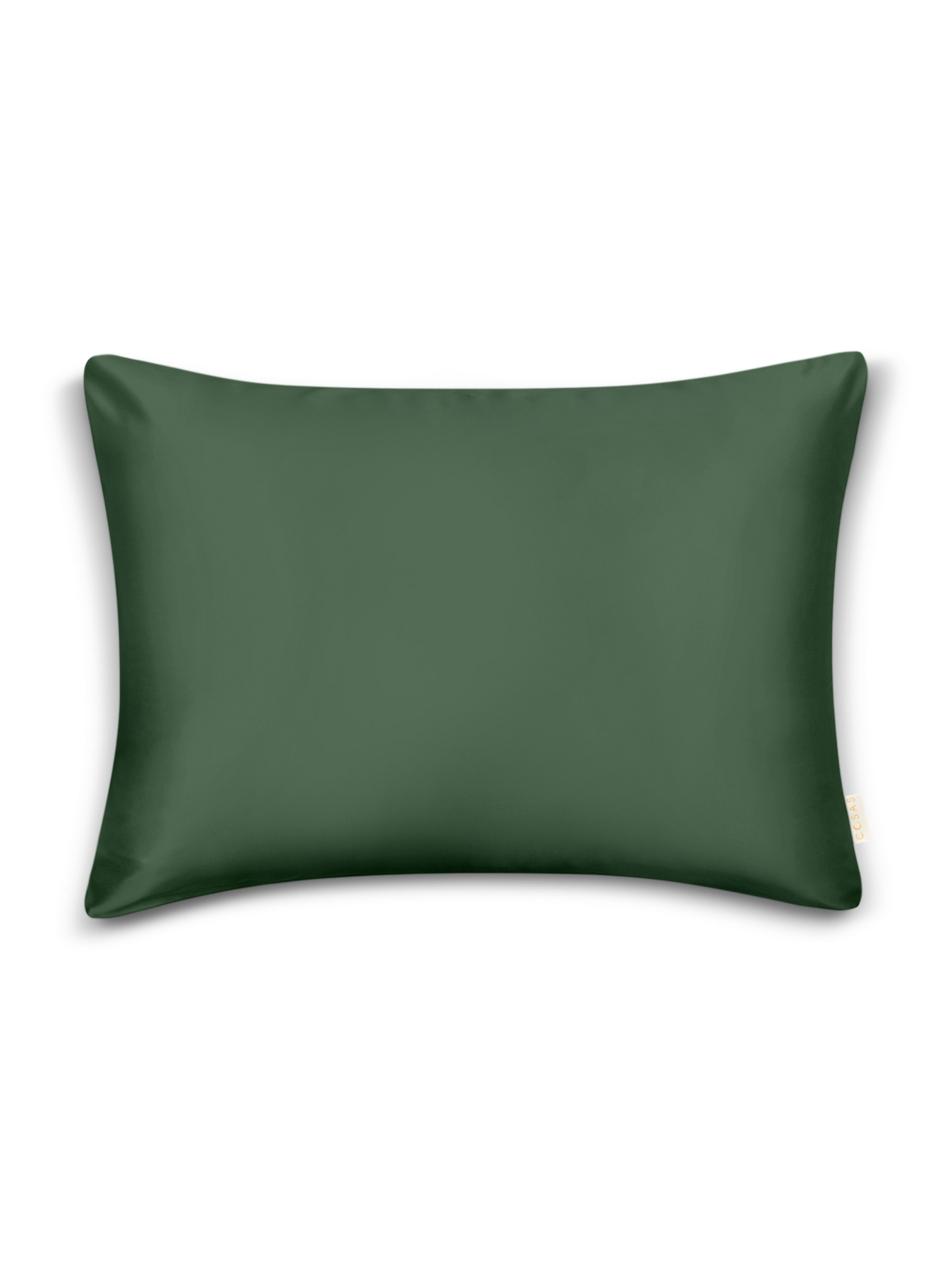 Наволочка сатин на подушку GREEN Cosas модель Satin_Green_40 Фото