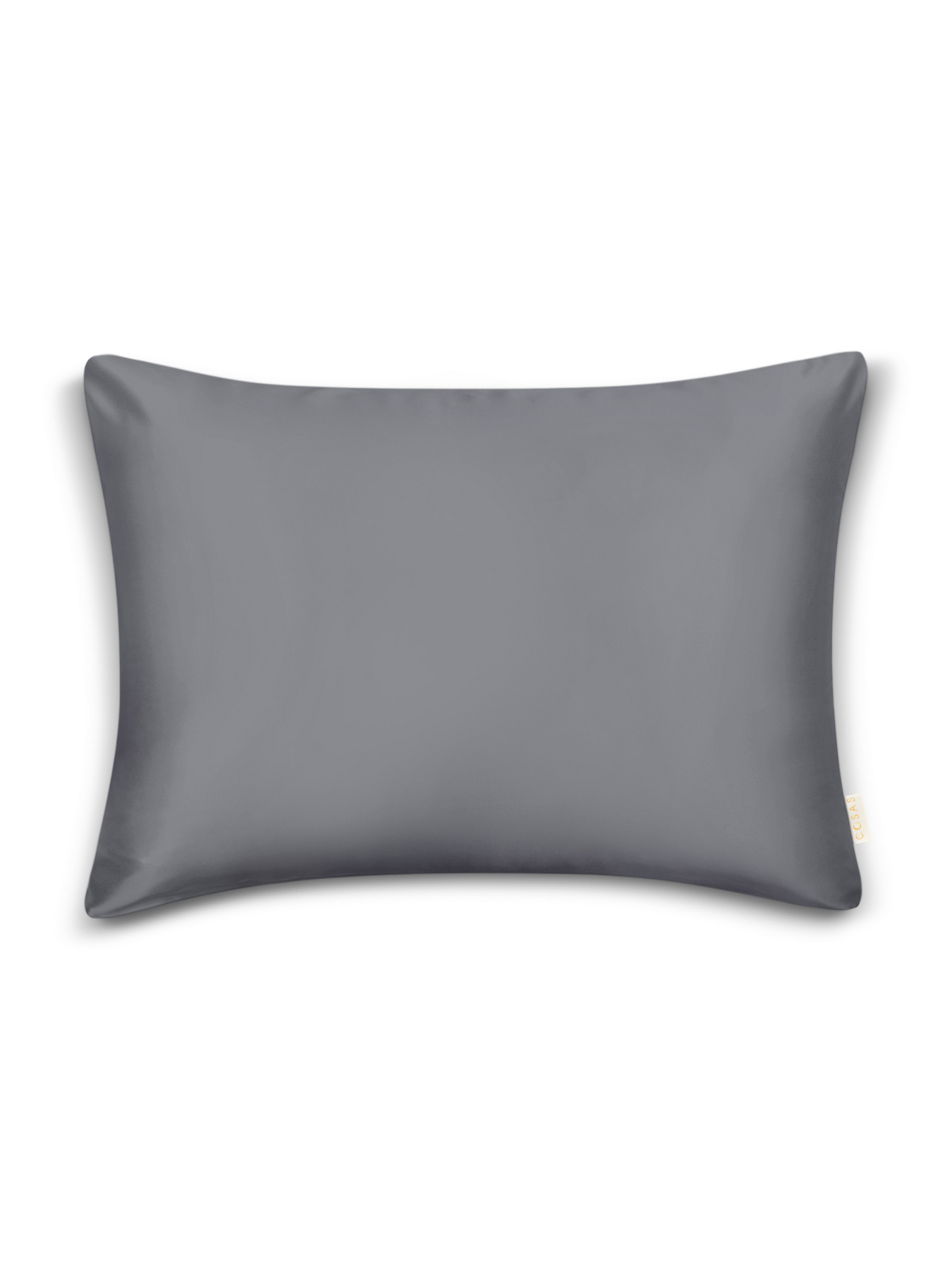 Наволочка сатин на подушку GREY Cosas модель Satin_Grey_40 Фото