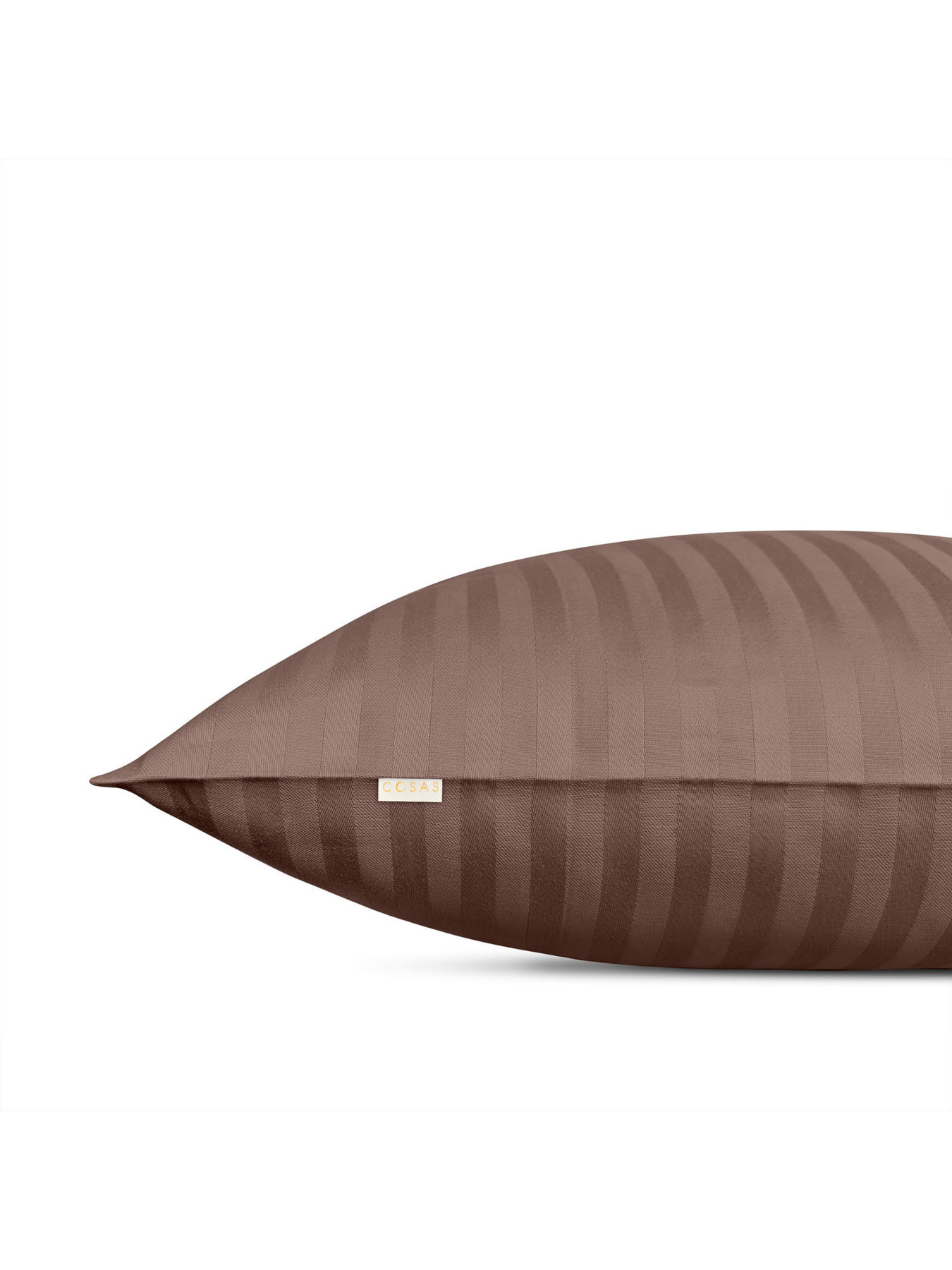 Наволочка сатин на подушку LATTE Cosas модель StrSatin_08Latte_40x60 Фото