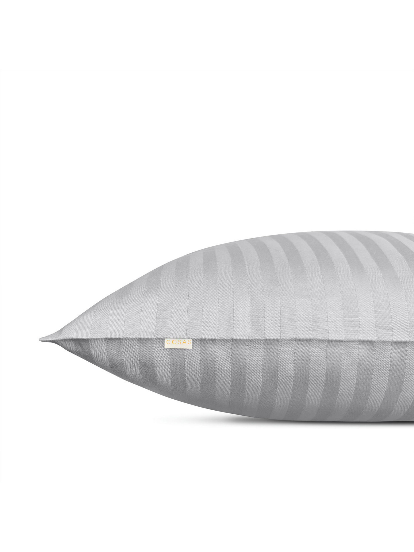 Наволочка сатин на подушку SILVER Cosas модель StrSatin_09Silver_40x60 Фото