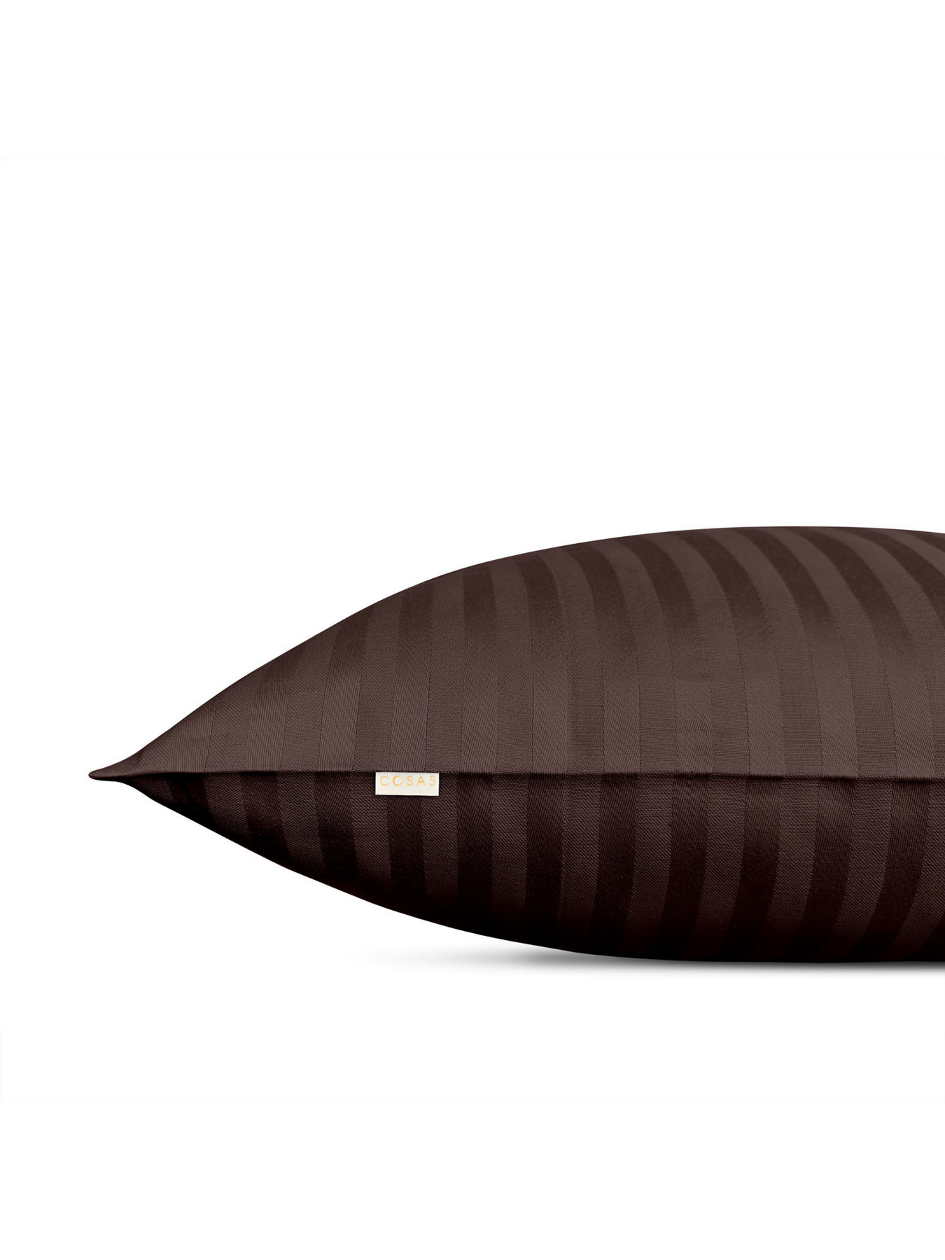 Наволочка сатин на подушку WALNUT Cosas модель StrSatin_26Walnut_40x60 Фото