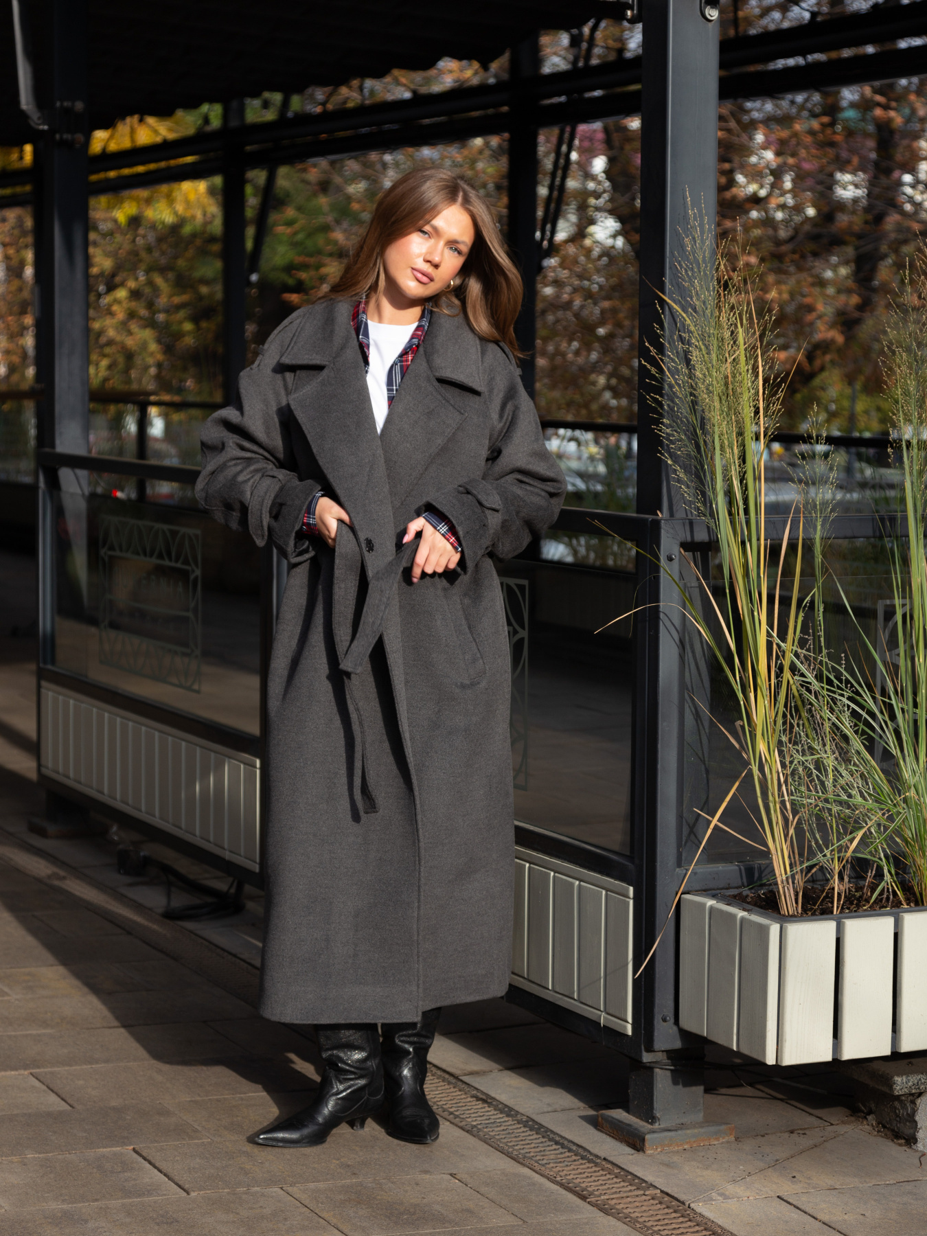 Пальто Famo модель KAR-04871_01 Фото