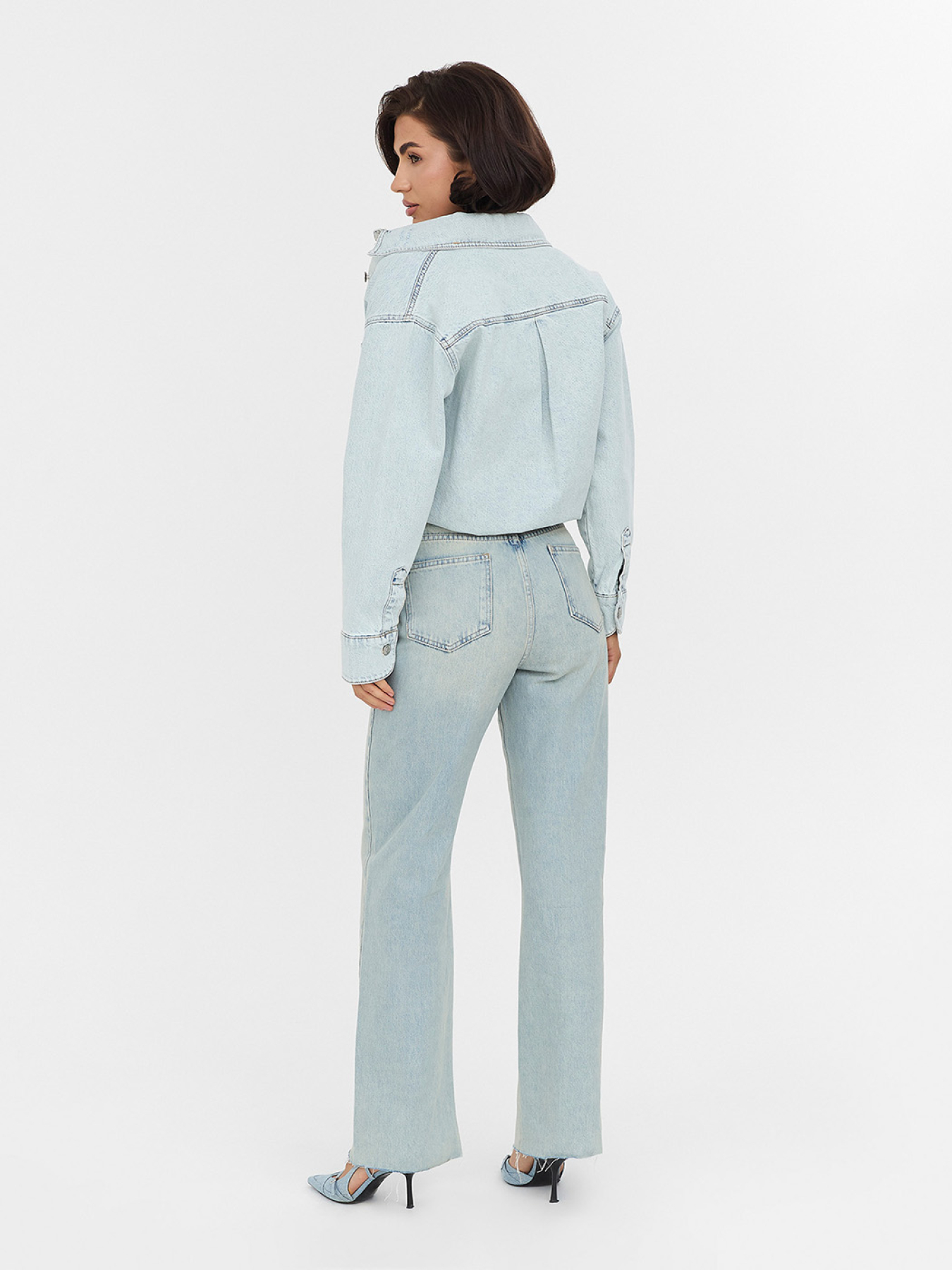 Прямые джинсы FASHIONISTA модель FS5046 Фото