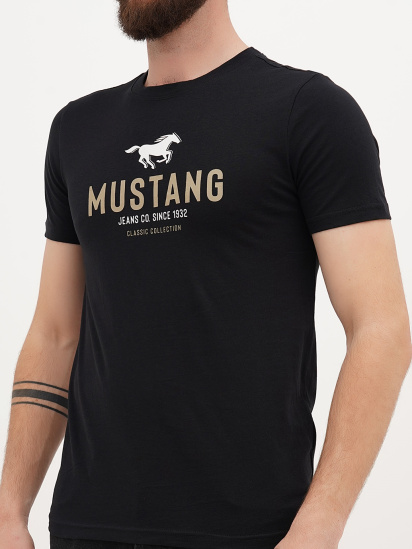 Футболка Mustang Jeans Austin модель 3015059 — фото 3 - INTERTOP