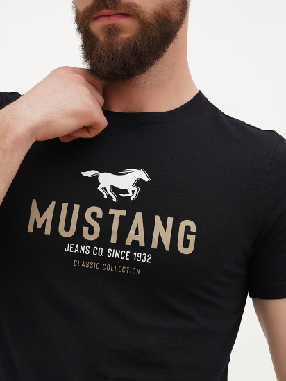 Футболка Mustang Jeans Austin модель 3015059 — фото 4 - INTERTOP