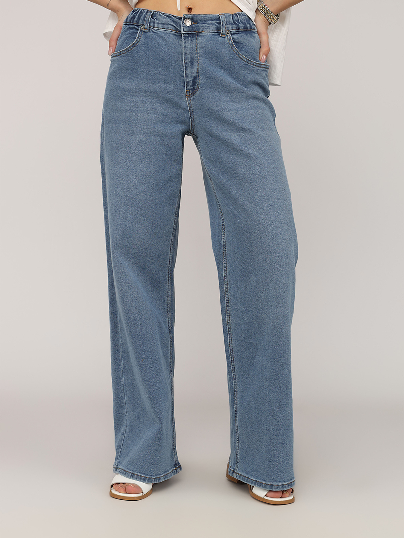 Джинсы YUKI модель ЦБ-00270125 Фото