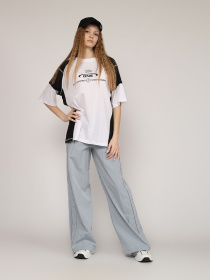 Широкие джинсы YUKI модель ЦБ-00271012 Фото