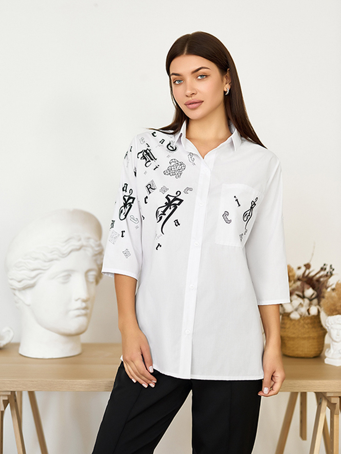 Рубашка RicaMare модель RMD2351-21PB Фото