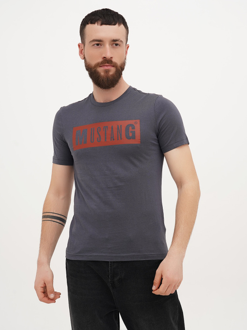 Футболка Mustang Jeans Alex C LOGO Tee модель 1009738 Фото