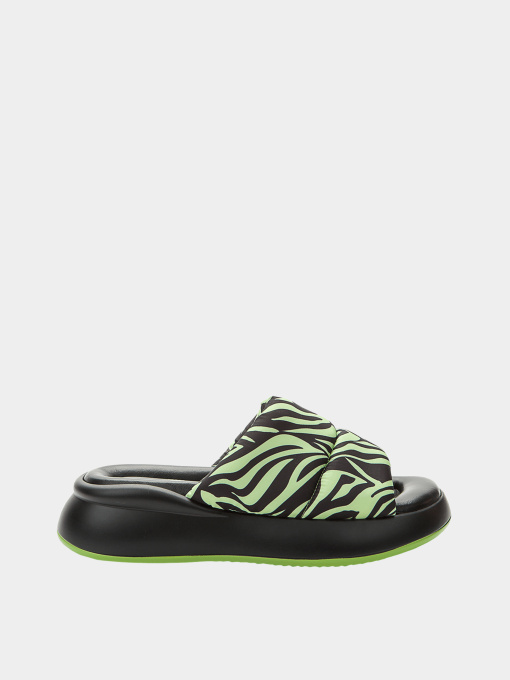 Шльопанці Keddo модель 847187/02-06E-black/green Фото