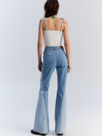 Расклешенные джинсы Gepur модель 47873 Фото