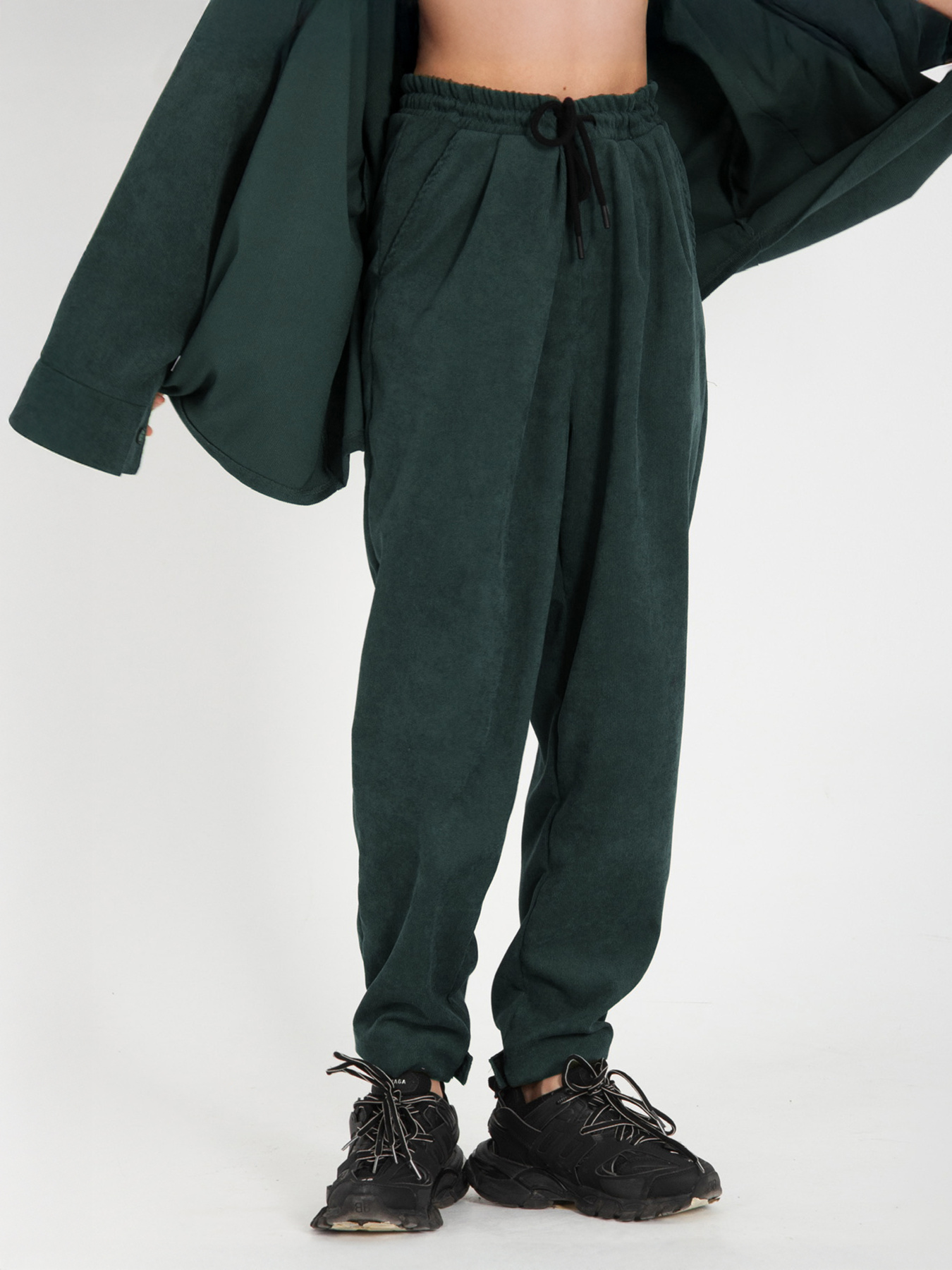 Штани повсякденні IJ модель ij-pants-lip-velvet-emerald Фото