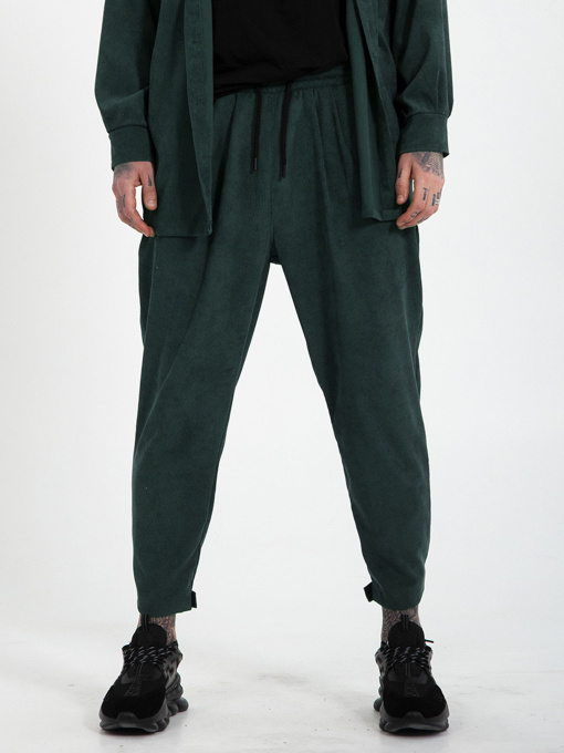 Брюки повседневные IJ модель ij-pants-lip-velvet-emerald-man Фото