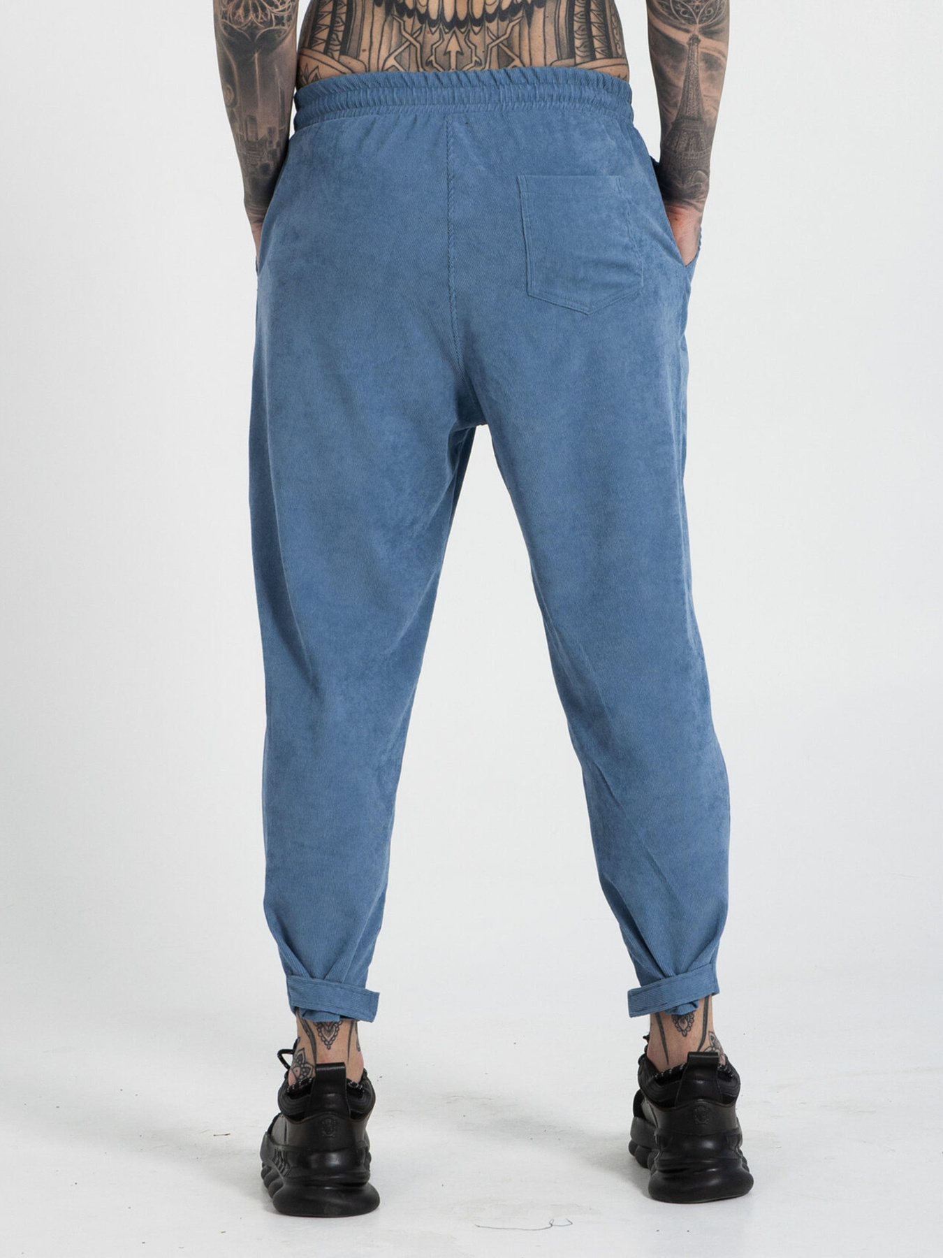 Повсякденні штани IJ модель ij-pants-lip-velvet-blue-man Фото