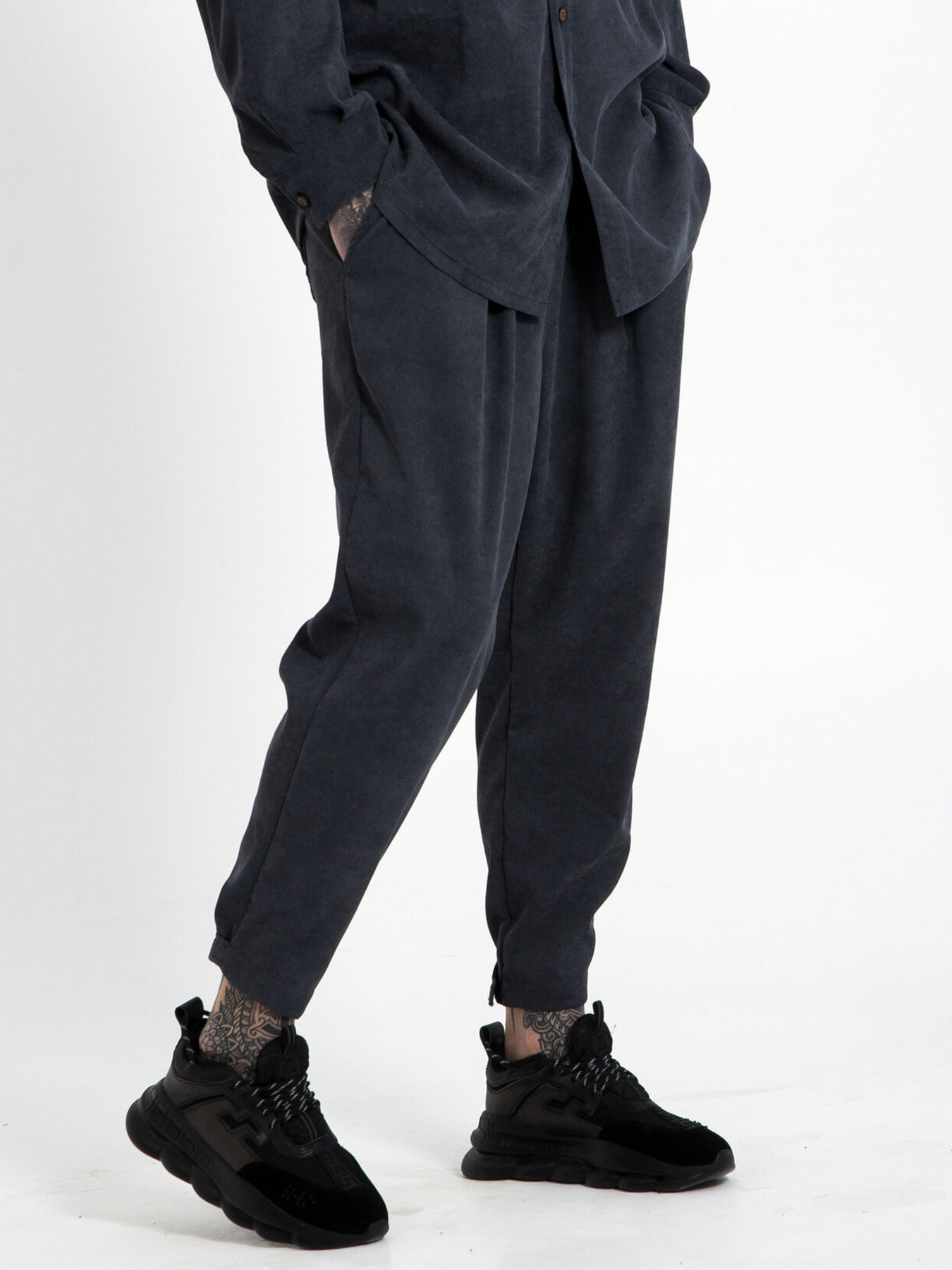 Брюки повседневные IJ модель ij-pants-lip-velvet-grafit-man Фото