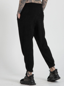 Повсякденні штани IJ модель ij-pants-lip-velvet-black-man Фото