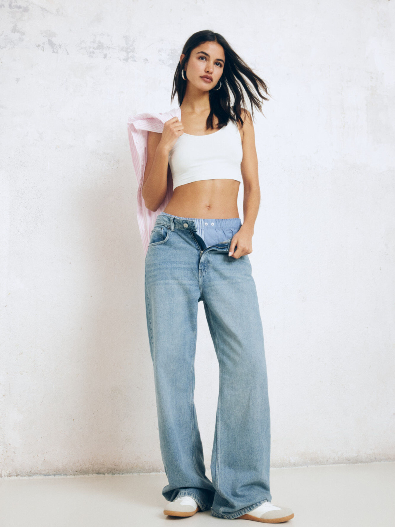 Широкі джинси SPRINGFIELD Модель 6829788-13 Фото