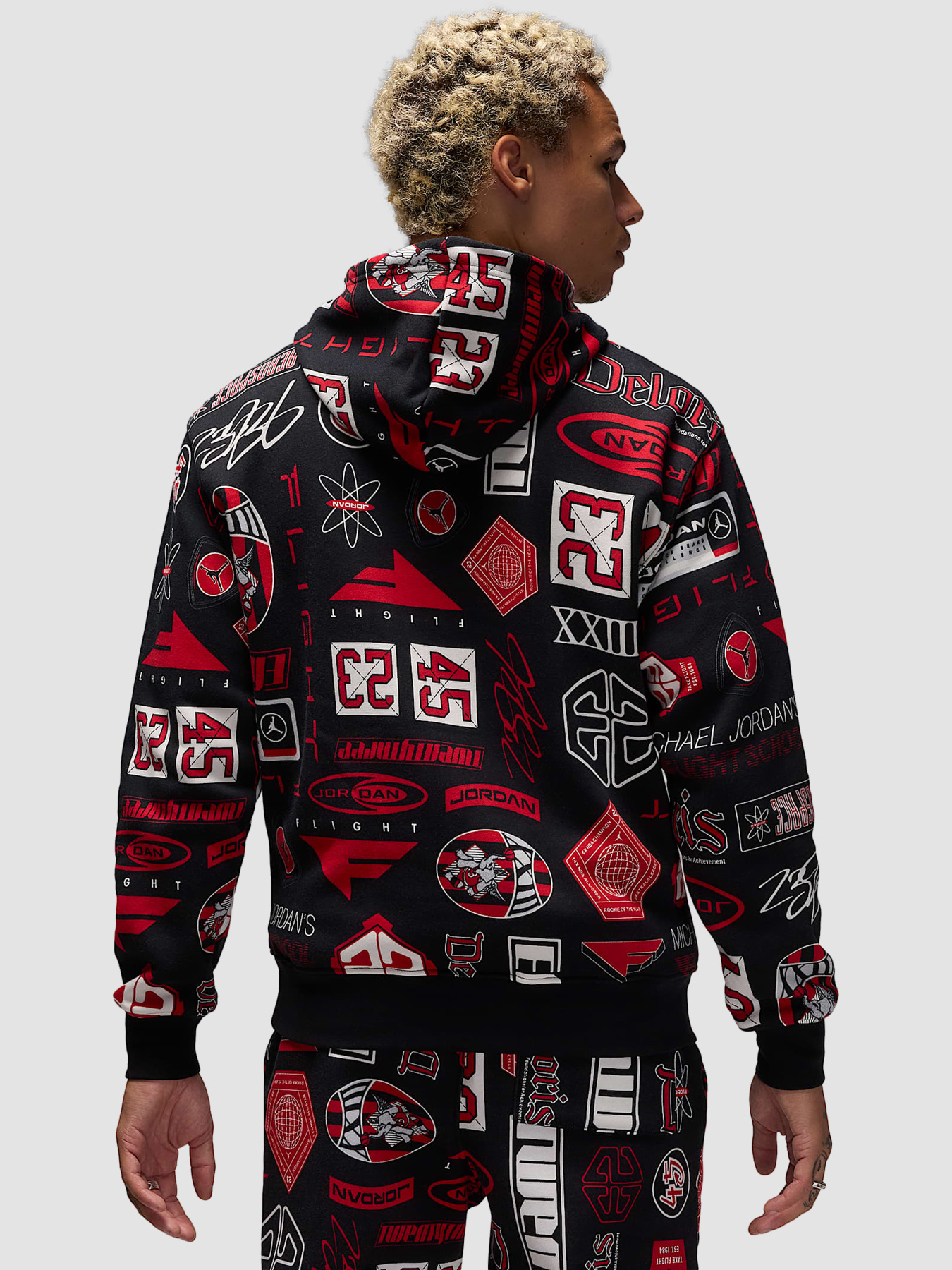 Худи Jordan Essentials Men's Printed Fleece модель HM7254-010 Фото