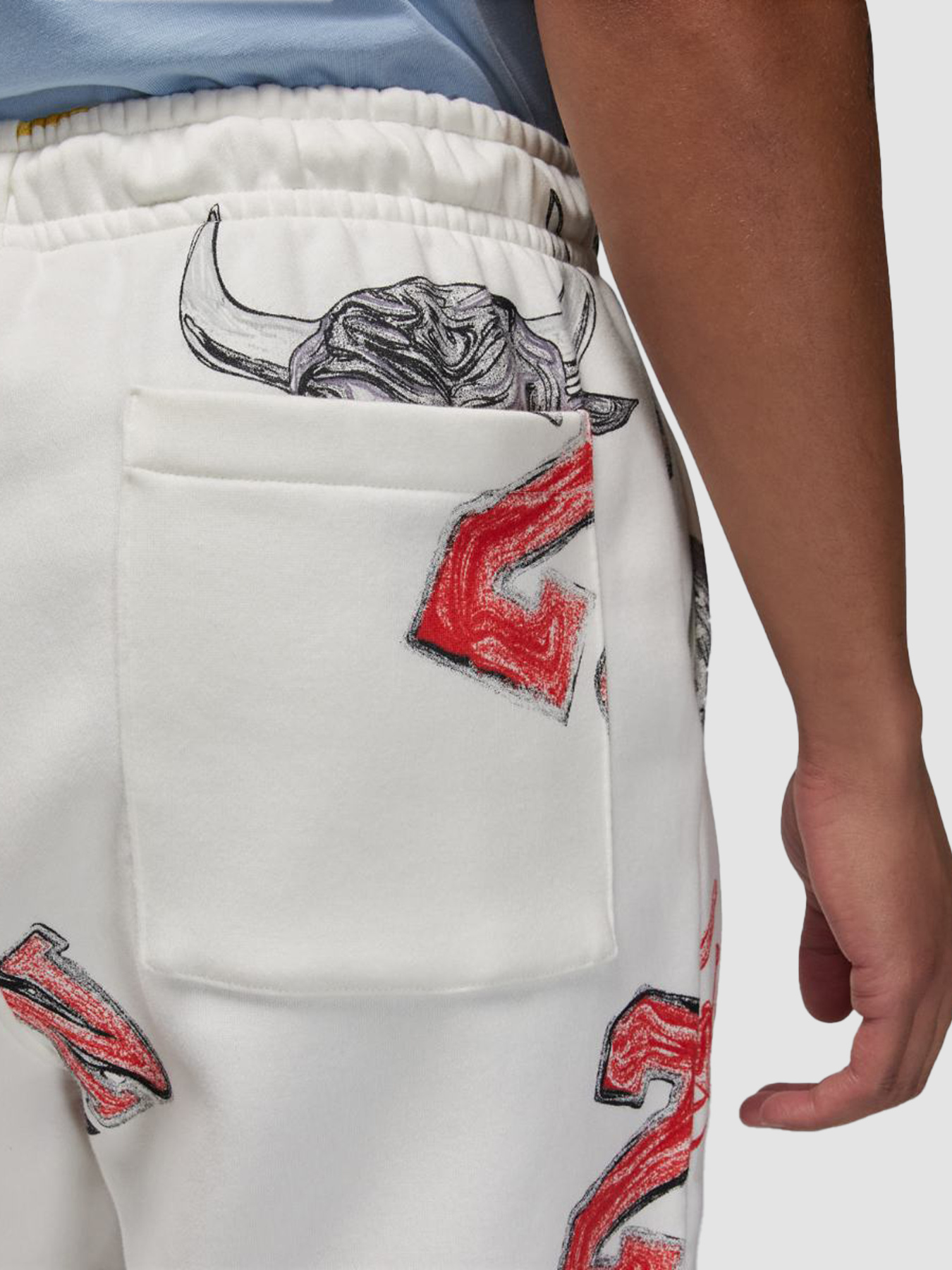 Джоггеры Jordan M Ess Aop Flc Pant модель FN4547-133 Фото