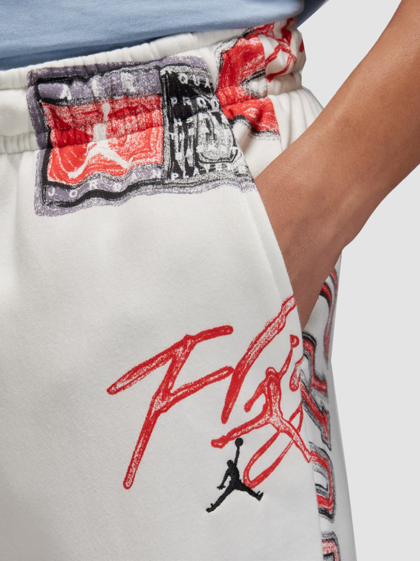 Джогери Jordan M Ess Aop Flc Pant модель FN4547-133 Фото