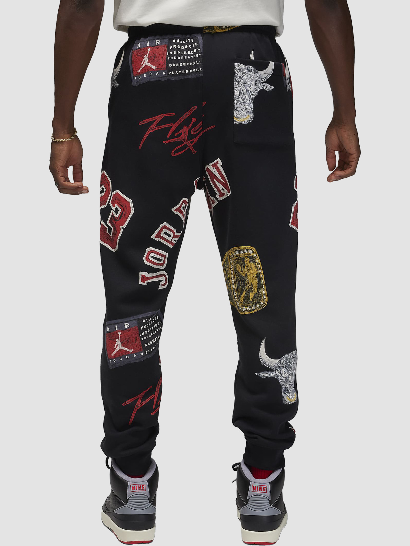 Джогери Jordan Brooklyn Fleece модель FN4547-010 Фото