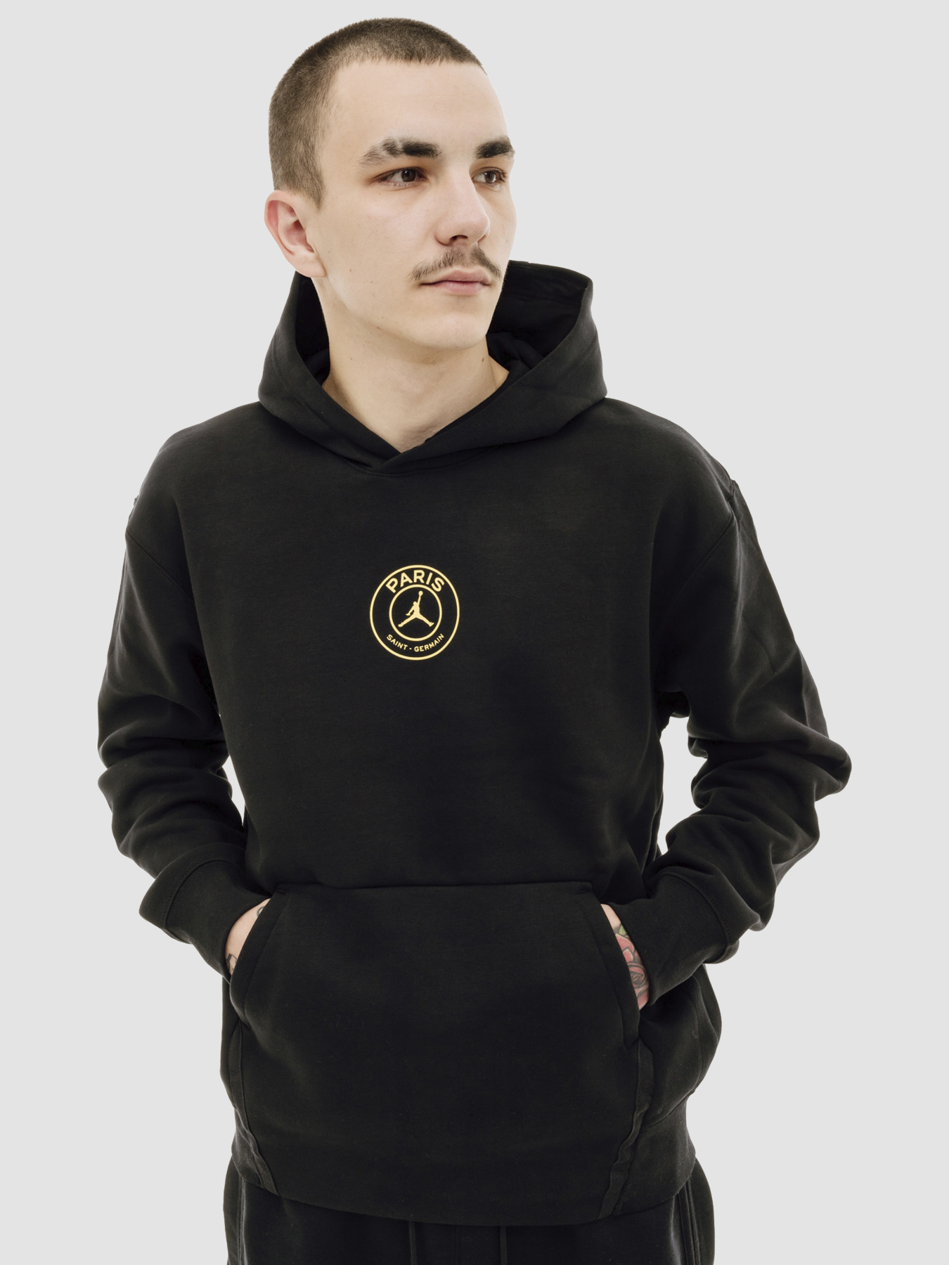 Худи Jordan Кофта мужская Jordan M Psg Hbr Flc Po (FN5326-010) модель FN5326-010 Фото