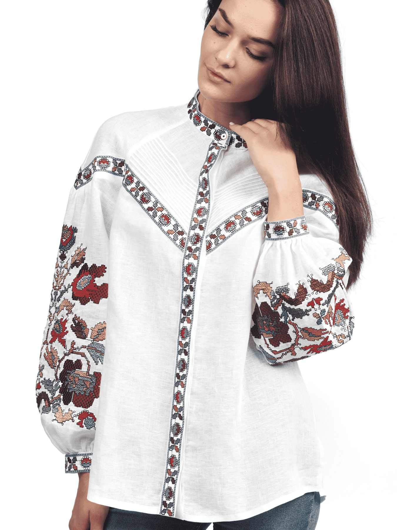 Вышитая рубашка Едельвіка модель 244-20-09 Фото