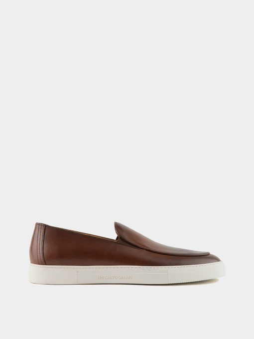 Слипондар мен мокасиндер Emporio Armani үлгі X4Y007-XF849-00257 Фото