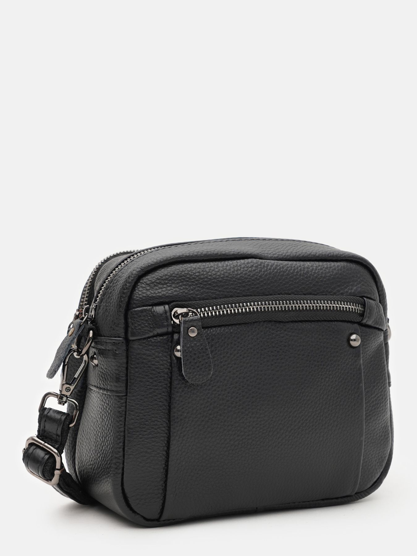 Кросс-боди Borsa Leather модель K12003bl-black Фото
