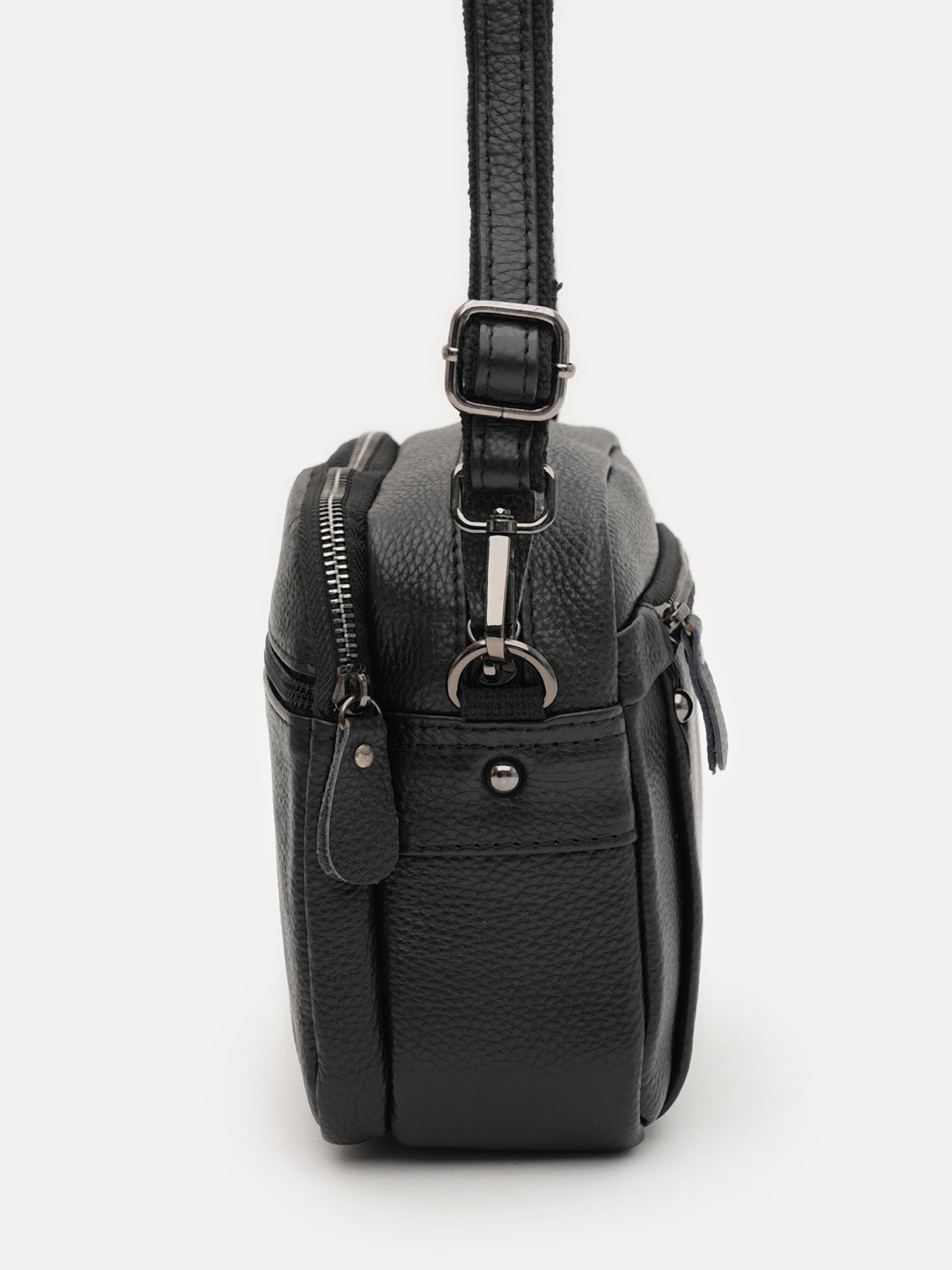 Кросс-боди Borsa Leather модель K12003bl-black Фото