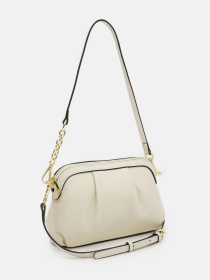 Кросс-боди Borsa Leather модель K16688w-white Фото