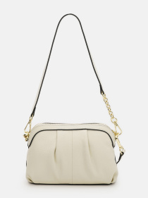 Кросс-боди Borsa Leather модель K16688w-white Фото