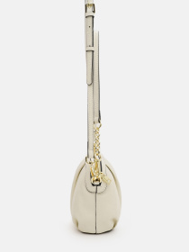 Кросс-боди Borsa Leather модель K16688w-white Фото