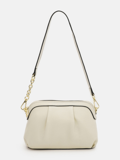 Крос-боді Borsa Leather модель K16688w-white Фото