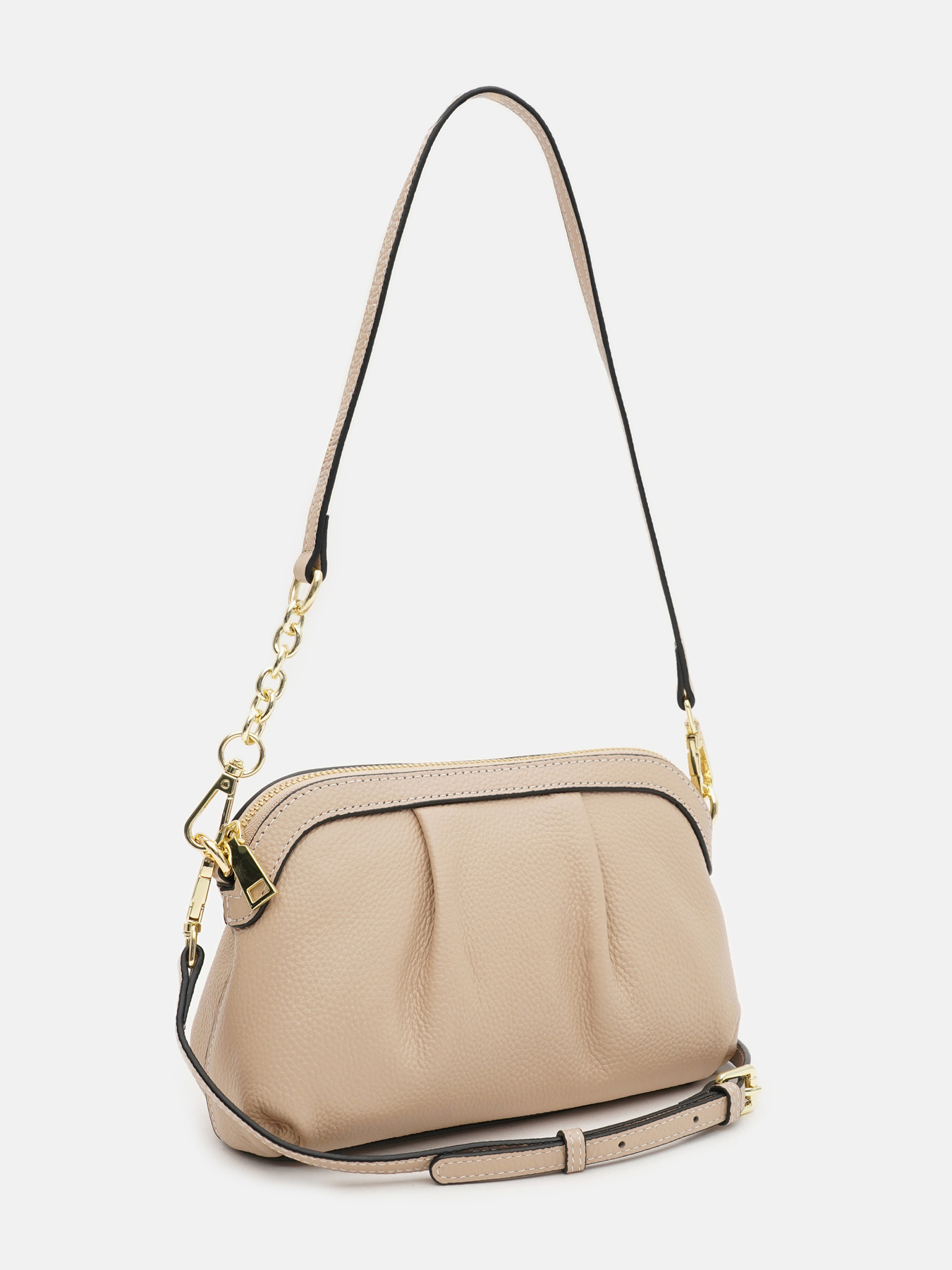 Кросс-боди Borsa Leather модель K16688be-beige Фото