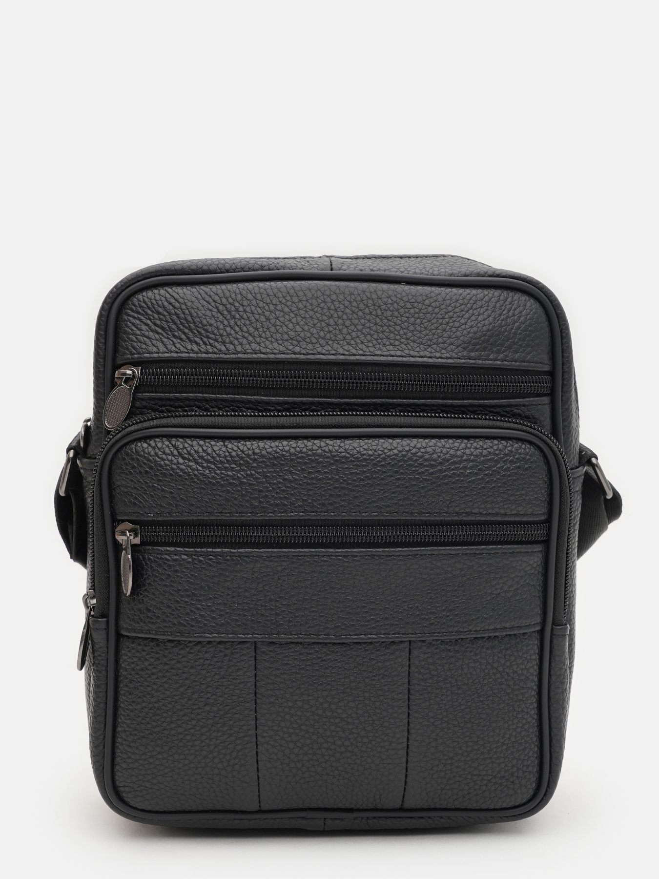 Мессенджер Borsa Leather модель K18360bl-black Фото