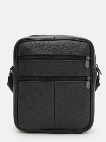 Мессенджер Borsa Leather модель K18360bl-black Фото